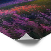 水平線の色 ポスター (角)