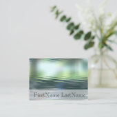 水平線カスタム不滅名刺 名刺 (スタンド正面)