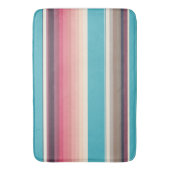 水平線ストライプの バスマット (正面縦)