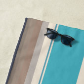 水平線ストライプの ビーチタオル (インサイチュ)