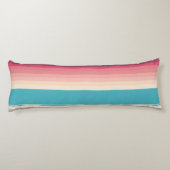 水平線ストライプの ボディピロー (裏面)