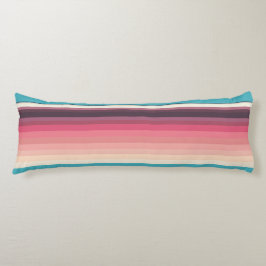 水平線ストライプの ボディピロー