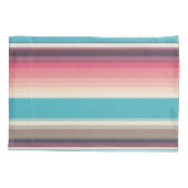 水平線ストライプの 枕カバー (裏面)