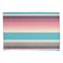 水平線ストライプの 枕カバー