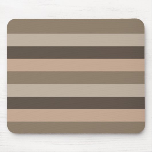 水平線パタモダンンストライプン マウスパッド (正面)