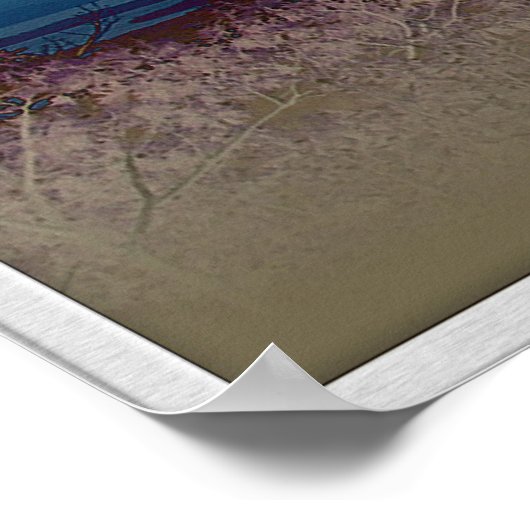 水平線 ポスター (角)