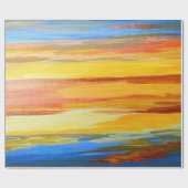 水平線 – ラッピング紙 ラッピングペーパー (フラット)