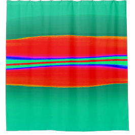 水平線No.4シャワーカーテン シャワーカーテン