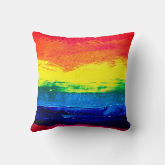 水平虹彩 クッション (裏面)