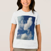 水平雲 トライブレンドＴシャツ (正面)