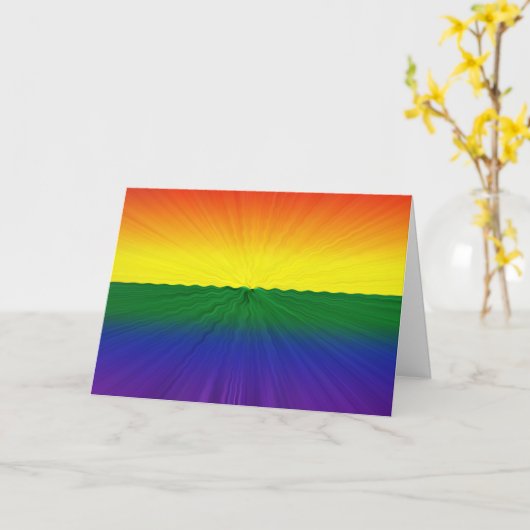 水平 カード (黄色い花)