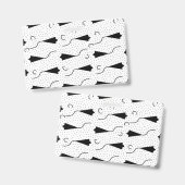 水平、クイルグレー バッジ (正面＆裏面)