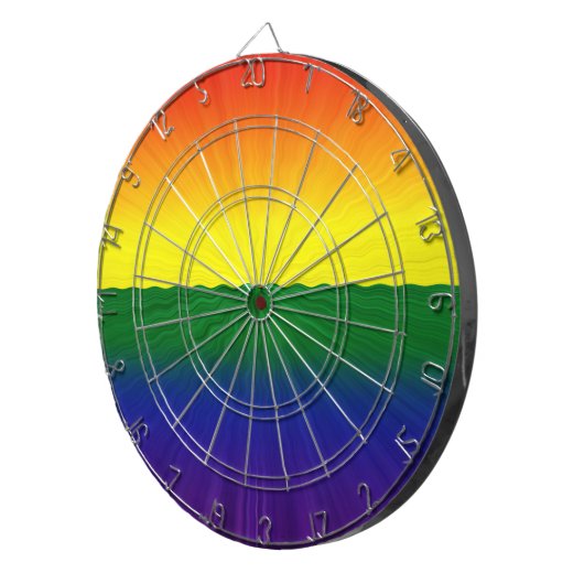 水平 ダーツボード (正面右)