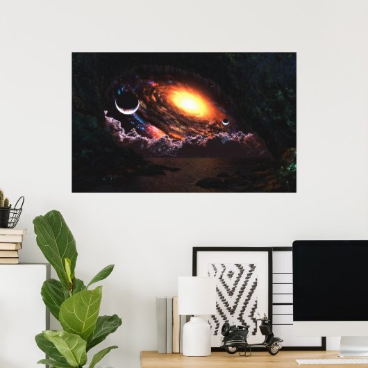 水平 ポスター (ホームオフィス)