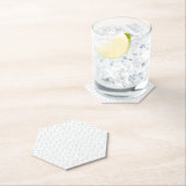 水平、灰色の雲 ペーパーコースター (インサイチュ)