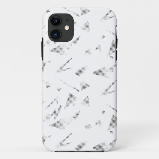 水平、灰色の雲 Case-Mate iPhoneケース (裏面)