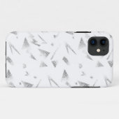 水平、灰色の雲 Case-Mate iPhoneケース (裏面(横))