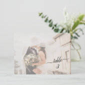 水平✨美しい色あせたカップル結婚の写真 (スタンド正面)