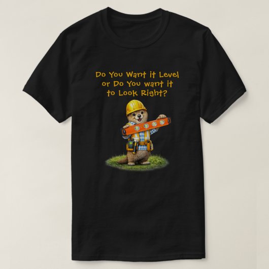 "水平" Tシャツ (デザイン正面)