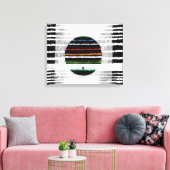 水平VIII キャンバスプリント (インサイチュ (リビング))