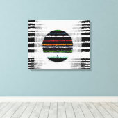 水平VIII キャンバスプリント (インサイチュ (ウッドフロア))