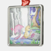 水庭 メタルオーナメント (左)