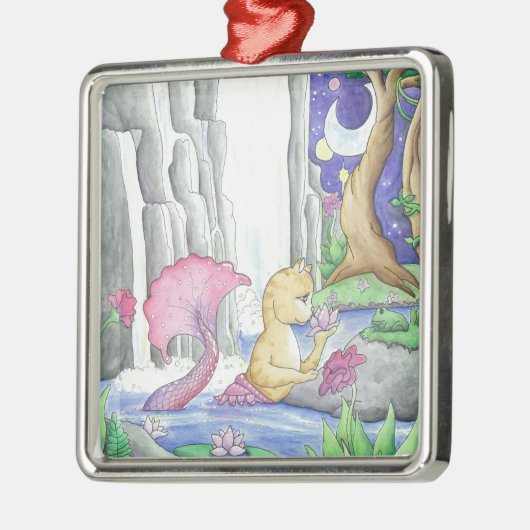 水庭 メタルオーナメント (左)