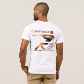 水引きTシャツ Tシャツ (裏面フル)