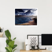 水形状 ポスター (ホームオフィス)