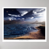 水形状 ポスター (正面)