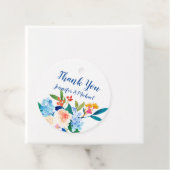 水彩あじさいサンキューメッセージカード フェイバータグ (インサイチュ)