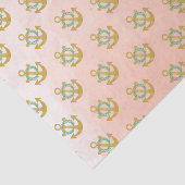 水彩いかりと散水金ゴールド星珊瑚 薄葉紙 (詳細)