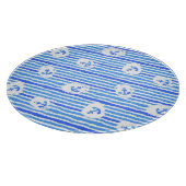 水彩いかりパターン1 カッティングボード (角)