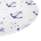 水彩いかりパターン2 カッティングボード (角)