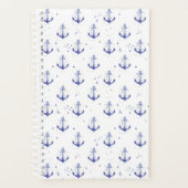 水彩いかりパターン2 プランナー手帳 (正面)