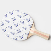 水彩いかりパターン2 卓球ラケット (横)