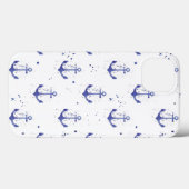 水彩いかりパターン2 Case-Mate iPhoneケース (裏面 (横))