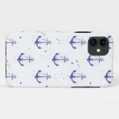水彩いかりパターン2 Case-Mate iPhoneケース (裏面(横))