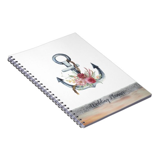 水彩いかりフラワーレース航海のレース ノートブック (右側)