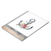 水彩いかりフラワーレース航海のレース ノートブック (左側)