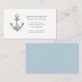 水彩いかり航海の名刺 名刺 (正面/裏面)