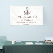 水彩いかり航海の花 横断幕 (トレードショー)