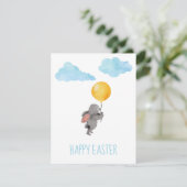水彩うさぎイースター シーズンカード (スタンド正面)