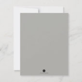 水彩うさぎカスタマイズステーショナリー ノートカード (裏面)