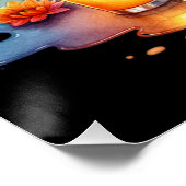 水彩おなかをすかせたゴーストフェスティバル ポスター (コーナー)