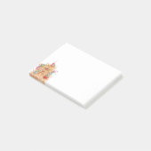 水彩おもしろい不機嫌な猫猫クリスマス ポストイット (アングル)