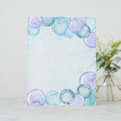 水彩お祝いスクラップブック紙 (スタンド正面)