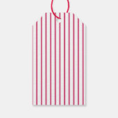 水彩お誕生日ケーキパーソナライズされたラベル ギフトタグ (裏面)