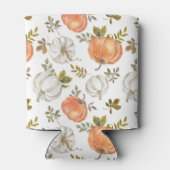 水彩かぼちゃと紅葉の紅葉 缶クーラー (裏面)