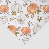 水彩かぼちゃと紅葉の紅葉 薄葉紙 (詳細)